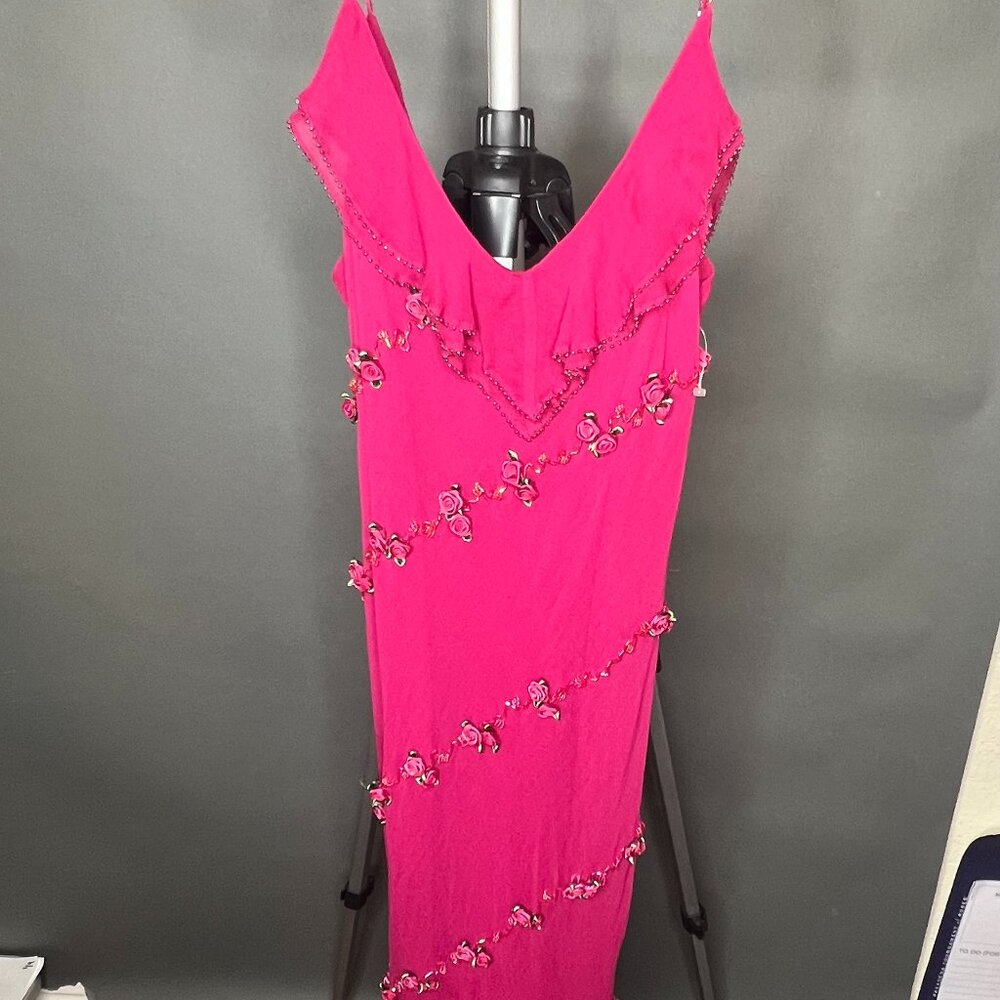 Fuschi Rose ECI New York Gown, Size 10